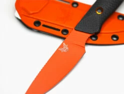 Benchmade Raghorn Hunting Fixed Blade Knife Carbon Fiber (4.64" Orange) 15600OR -CUTTING EDGE CUTLERY CO Sales 01b5d53444c66c0b0c3a79f7f665093a