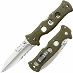 Cold Steel Gunsite Counter Point LIMITED RUN Tri-Ad Lock Knife (4" Satin) 10ABV1
