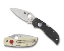 Spyderco Chaparral Lockback Knife Sun & Moon G-10 (2.8" Satin) C152GSMP