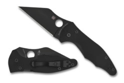Spyderco Yojimbo 2 Compression Lock Knife Black G-10 (3.2" Black) C85GPBBK2