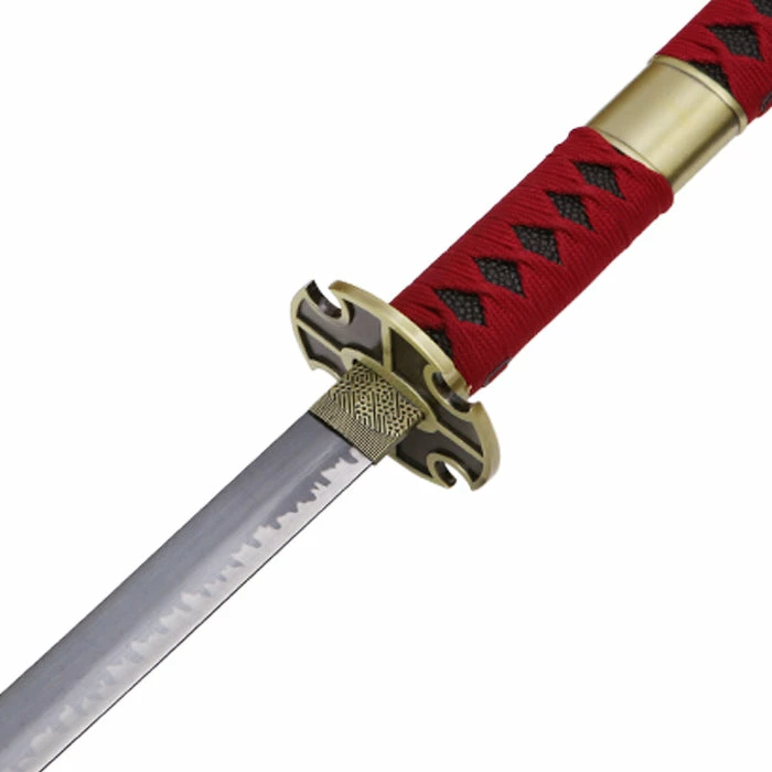One Piece Zoro Red Katana Sword 4 One Piece Zoro Red Katana Sword - Image 2