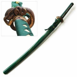 Folded Grass Snake Katana Sword