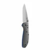 Benchmade Mini Griptilian AXIS Lock Knife Gray/Blue G-10 (2.91" Satin) 556-1 -CUTTING EDGE CUTLERY CO Sales 2058665d6d9a6fb84aa0e8671a488c9e