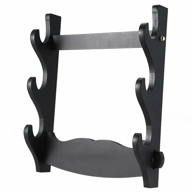 Triple Wall Mount Sword Hanger (3-Tiers) 5 Triple Wall Mount Sword Hanger (3-Tiers) - Image 3