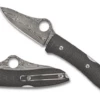 Spyderco SpyOpera Lockback Knife Carbon Fiber Thor (2.9" Damasteel) C255CFPD -CUTTING EDGE CUTLERY CO Sales 336becf2cd76e12739a0e59e8826ad88