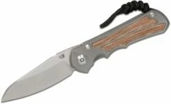 Chris Reeve Small Inkosi Insingo Natural Canvas Micarta Folding Knife (2.8" SW) SIN-1030