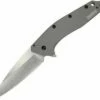 Kershaw Dividend Assisted Opening Knife Gray Aluminum (3" Stonewash) 1812GRY -CUTTING EDGE CUTLERY CO Sales 388a6ac81a128872d4406ef326e22250