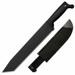 Cold Steel Tanto Machete Fixed Blade Knife Knife (13" Black) 97BTMZ