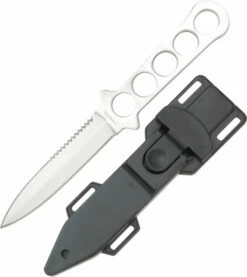 Diving Knife Double Edge W/ Sheath M3346 -CUTTING EDGE CUTLERY CO Sales 4f8ddb5ba425d98493ff7f28a2ef03d8