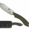 Spyderco Stok Bowie Fixed Blade Knife OD Green G-10 (2.95" Satin) FB49GPOD -CUTTING EDGE CUTLERY CO Sales 5b59c98674f15b1b5c6e028c72374888