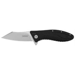 Kershaw Grinder Assisted Opening Flipper Knife (3.25" Bead Blast) 1319