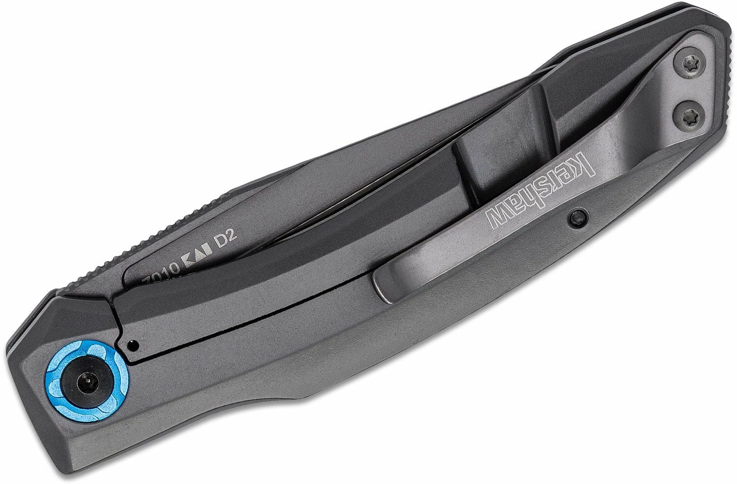 Kershaw Highball Frame Lock Knife Stainless Steel (2.8" Satin D2) 7010 4 Kershaw Highball Frame Lock Knife Stainless Steel (2.8" Satin D2) 7010 - Image 2