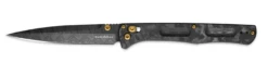Benchmade Fact LIMITED EDITION Gold Class Black Camo Carbon Fiber (3.95" Dam) 417BK-231