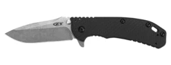 Zero Tolerance Hinderer ZT Assisted Opening Knife (3.25" Stonewash) 0566CF
