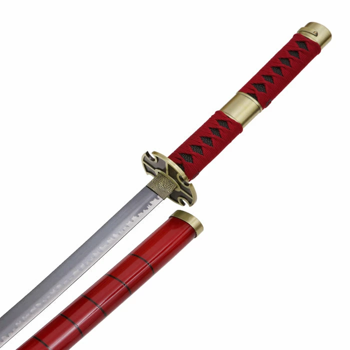 One Piece Zoro Red Katana Sword 6 One Piece Zoro Red Katana Sword - Image 4