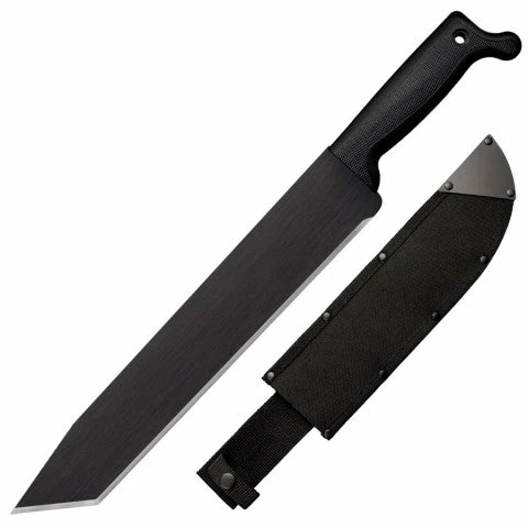 Cold Steel Tanto Machete Fixed Blade Knife Knife (13" Black) 97BTMZ 4 Cold Steel Tanto Machete Fixed Blade Knife Knife (13" Black) 97BTMZ - Image 2