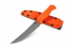 Benchmade Meatcrafter Fixed Blade Hunting Knife Orange (6.08" Satin) 15500 -CUTTING EDGE CUTLERY CO Sales BM15500