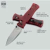 Benchmade Pardue Limited Edition AXIS Lock Knife Red G-10 (3.25? S90V) 531-1901 1 Benchmade Pardue Limited Edition AXIS Lock Knife Red G-10 (3.25? S90V) 531-1901 -CUTTING EDGE CUTLERY CO Sales BM531 1901