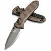 Benchmade Mini Presidio II Manual Knife Bronze Aluminum (3.2" Gray) 575GY- 2001 -CUTTING EDGE CUTLERY CO Sales BM575GY 2001