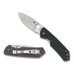 Spyderco Brouwer Frame Lock Knife Forest Green G-10 (2.82" Satin) C232GTIP