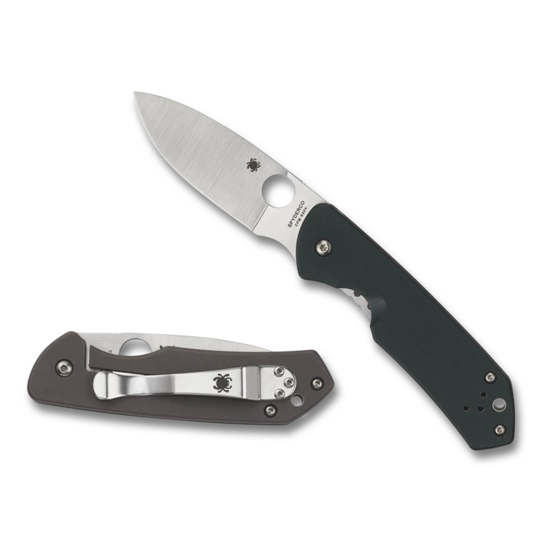 Spyderco Brouwer Frame Lock Knife Forest Green G-10 (2.82" Satin) C232GTIP 3 Spyderco Brouwer Frame Lock Knife Forest Green G-10 (2.82" Satin) C232GTIP