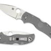 Spyderco Native 5 Lightweight Lockback Knife Gray FRN (3" Satin Maxamet) C41PGY5 -CUTTING EDGE CUTLERY CO Sales C41PGY5