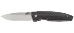 CRKT Lucas Burnley Aux Liner Lock Folding Knife Black (3.25" Satin) 1220