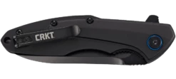 CRKT Caligo Liner Lock Flipper Knife Black Al (3.19" Black) 6215 7 CRKT Caligo Liner Lock Flipper Knife Black Al (3.19" Black) 6215 -CUTTING EDGE CUTLERY CO Sales CR6215 2