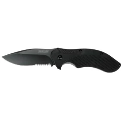 Kershaw Clash Assisted Opening Knife (3.1" Black Serr) 1605CKTST