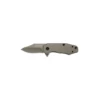 Kershaw Ember Hinderer Assisted Opening Flipper Knife (2" Gray) 3560 -CUTTING EDGE CUTLERY CO Sales KS3560