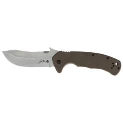 Kershaw CQC-11K D2 Frame Lock Knife Brown G-10 (3.5" Stonewash) 6031D2 5 Kershaw CQC-11K D2 Frame Lock Knife Brown G-10 (3.5" Stonewash) 6031D2 -CUTTING EDGE CUTLERY CO Sales KS6031D2