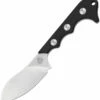 QSP Neckmuk Neck Knife Black G10 (2.88" Satin D2) QS125A -CUTTING EDGE CUTLERY CO Sales QS125A