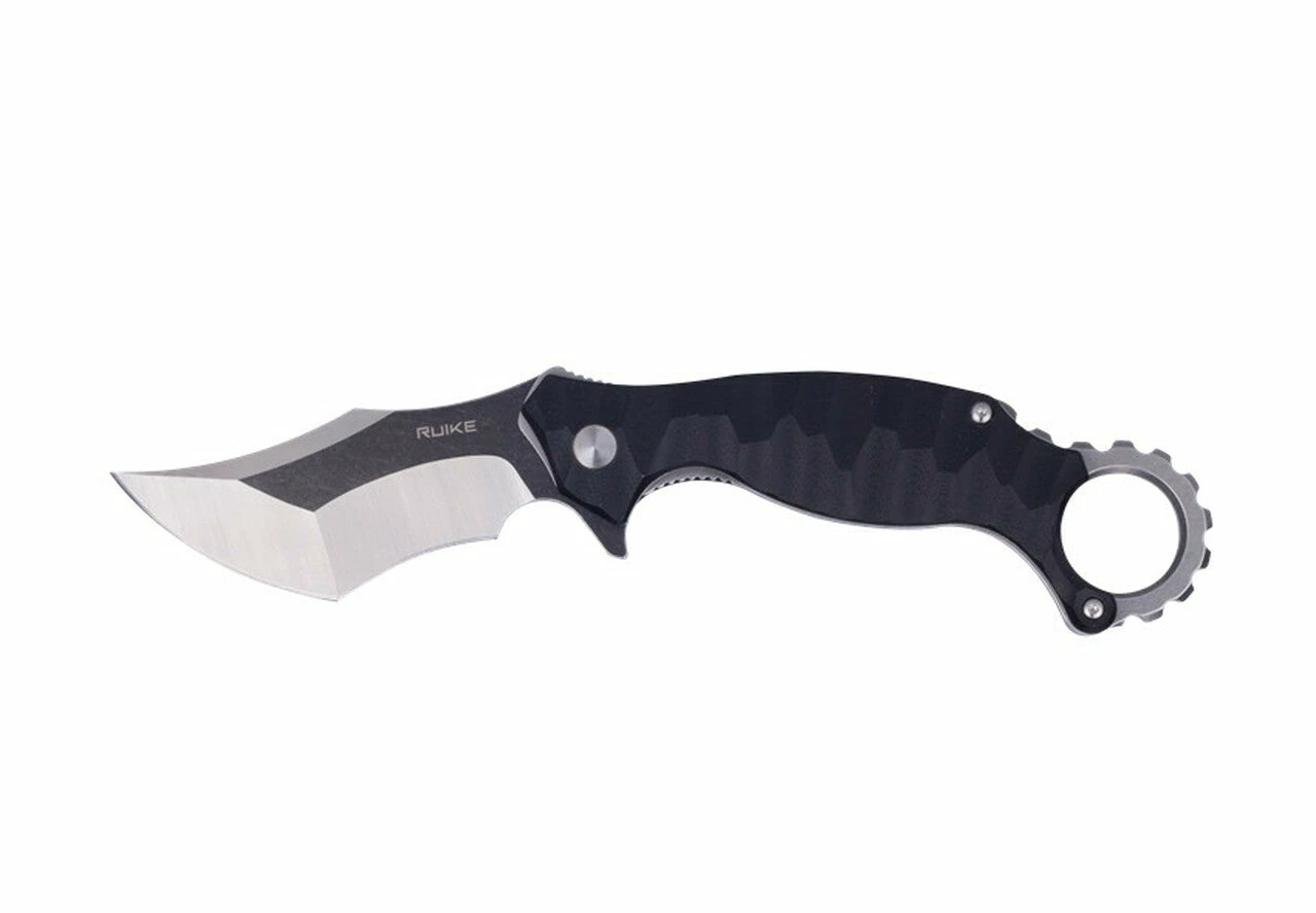 Ruike Karambit Flipper Folding Knife G10 Black (2.97" Sandvik) P881-B1 3 Ruike Karambit Flipper Folding Knife G10 Black (2.97" Sandvik) P881-B1
