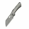WE Knife Co Roxi 3 Frame Lock Knife Titanium (3.14" Stonewash) WE19072-1 -CUTTING EDGE CUTLERY CO Sales WE19072 1
