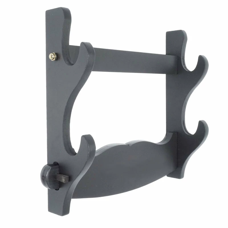 Double Wall Mount Sword Hanger (2-Tiers) 4 Double Wall Mount Sword Hanger (2-Tiers) - Image 2