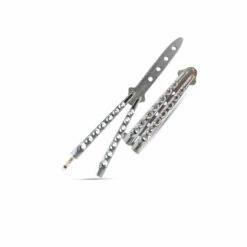 Balisong Butterfly Knife Trainer (Silver)