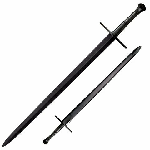 Cold Steel Hand And A Half Sword MAA Blued Steel 88HNHM 3 Cold Steel Hand And A Half Sword MAA Blued Steel 88HNHM