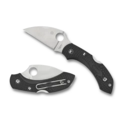 CUTTING EDGE CUTLERY CO Sales 31 Spyderco Dragonfly 2 Wharncliffe Knife Black FRN (2.28" Satin) C28FPWCBK2