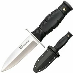 Cold Steel Mini Leatherneck Dagger Fixed Blade Knife (3.5" Stonewash) 39LSAC