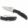 Spyderco Endela Lightweight Lockback Knife Black FRN (3.41" Satin) C243PBK -CUTTING EDGE CUTLERY CO Sales e580a3c2c9d9d0a4a875549d6c052536