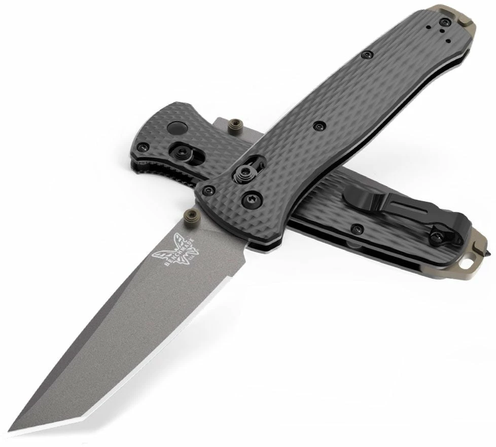 Benchmade Bailout AXIS Lock Knife Black Aluminum (3.38" Gray) 537GY-03 3 Benchmade Bailout AXIS Lock Knife Black Aluminum (3.38" Gray) 537GY-03
