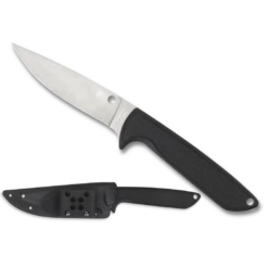 Spyderco WaterWay Fixed Blade Knife Knife Black G-10 (4.44" Satin) FB43GP